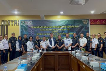 Kemenhub-Bea Cukai kerja sama layanan VTS di Palembang
