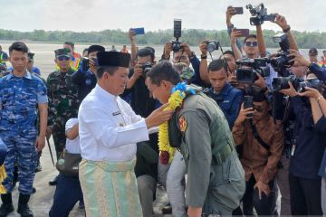 Gubernur Kepri sambut kedatangan tiga pesawat tempur di Tanjungpinang