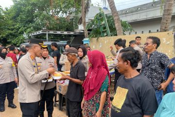 Cegah gangguan Kamtibmas, Kapolres sambangi kawasan padat penduduk 