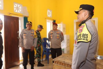 Polisi perketat pengamanan di Lombok Tengah menjelang pleno kecamatan
