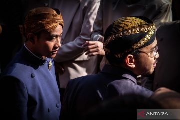 Gibran dan KGPPA Mangkunegara X hadiri peringatan HUT Kota Solo