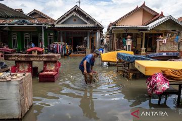 Banjir masih merendam sebagian wilayah di Demak