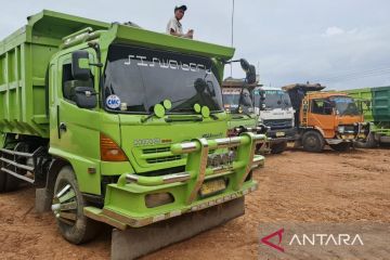 Dishub Bogor tuntaskan penyediaan kantung parkir truk tambang