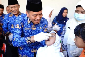 Banyuwangi sasar 180.641 anak usia 0-8 tahun vaksinasi polio kedua