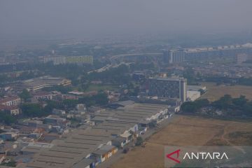 Kualitas udara Jakarta terburuk di dunia pada Senin pagi