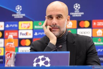 Jelang lawan Brentford, Pep sebut tekanan terhadap timnya tetap sama