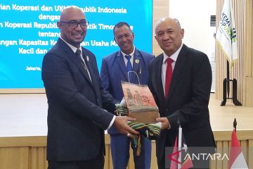 Indonesia -Timor Leste jalin kerja sama pengembangan koperasi dan UMKM