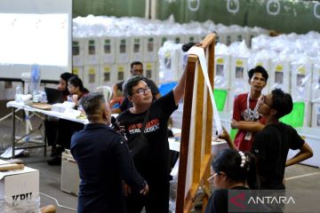 KPU Bali lanjutkan rekapitulasi tingkat kecamatan