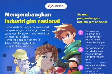 Mengembangkan industri gim nasional