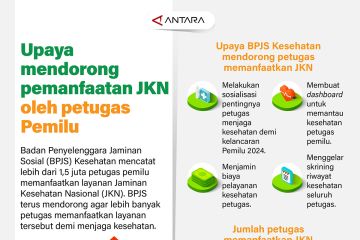 Upaya mendorong pemanfaatan JKN oleh petugas pemilu