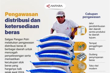 Pengawasan distribusi dan ketersediaan beras