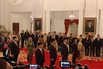 Presiden ambil sumpah/janji anggota Komisi Kejaksaan RI 2024-2028