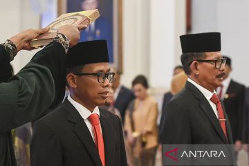Presiden Jokowi lantik sembilan anggota Komisi Kejaksaan