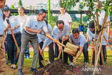 Resmikan taman, Heru: Wujudkan lingkungan Jakarta yang berkelanjutan