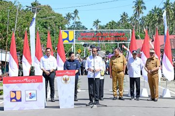 Jokowi resmikan pelaksanaan Instruksi Jalan Daerah di Sulawesi Utara 