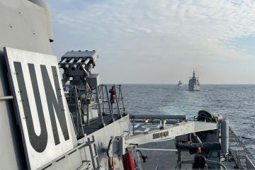 KRI Diponegoro pimpin latihan MTF UNIFIL di Laut Mediterania