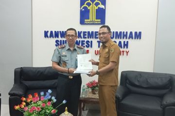 Pemprov Sulteng siap distribusi 45 sertifikat hak merek ke pelaku UMKM