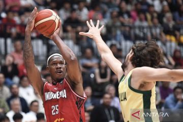 Timnas basket Indonesia dikalahkan Australia 51-106