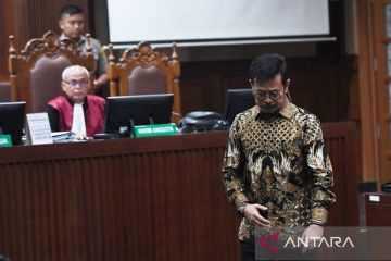 Syahrul Yasin Limpo jalani sidang perdana kasus pemerasan dan gratifikasi