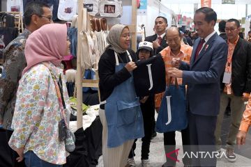 Presiden kunjungi Inacraft 2024 di Jakarta Convention Center