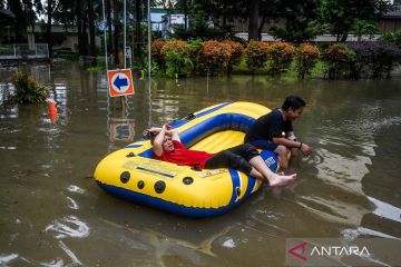 Sejumlah kawasan di Jakarta dilanda banjir