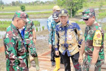 Mabesad tinjau program TMMD Kodim 1007/Banjarmasin