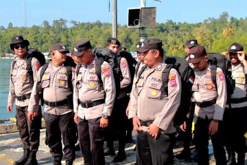 59 petugas dikerahkan untuk amankan pemilu di pedalaman Mentawai