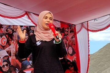 Istri Ganjar pesan relawan Ganjar-Mahfud di Cilegon jangan lengah