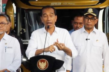 Jokowi resmikan terminal bus antarprovinsi di Samarinda