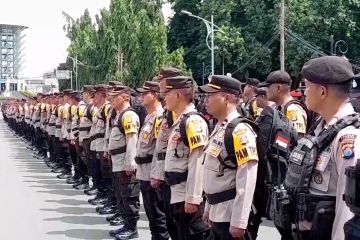 Kapolres Cilegon minta petugas pengamanan waspadai kerawanan di TPS