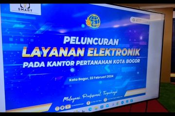 Permudah masyarakat, BPN Kota Bogor luncurkan layanan elektronik