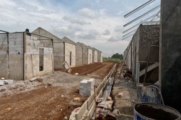 BNPB bangun 38 unit rumah tahan gempa bumi di Pamoyanan Bogor