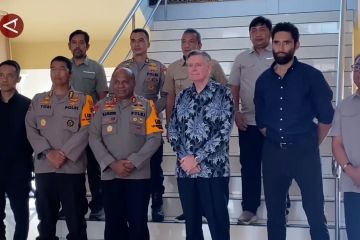 Dubes Selandia Baru temui TNI-Polri bahas pembebasan pilot Susi Air