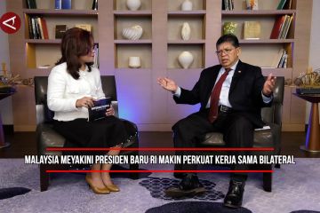 Malaysia meyakini presiden baru RI makin perkuat kerja sama bilateral  (bagian 1)
