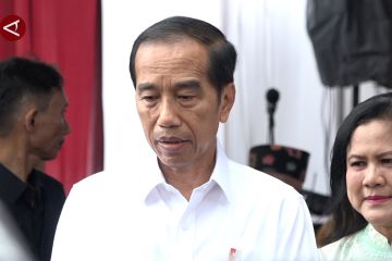 Jokowi sebut kelangkaan beras karena distribusi terganggu