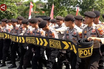 Kabaharkam cek persiapan pengamanan Pemilu di Sumsel