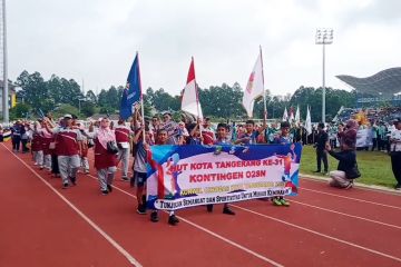 Seleksi Popda Banten, 810 pelajar SD-SMP ikuti O2SN Kota Tangerang