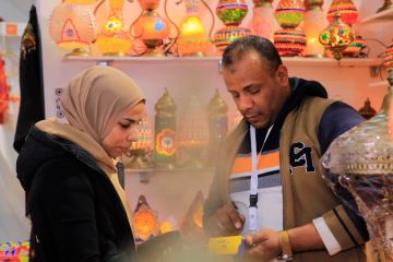 Menengok suasana pameran kerajinan tangan terbesar di Mesir