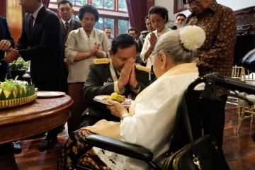 Prabowo gelar syukuran usai dianugerahi jenderal bintang 4