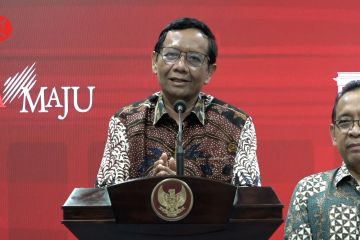 Mahfud pamit ke Jokowi, sebut perpisahannya penuh kekeluargaan