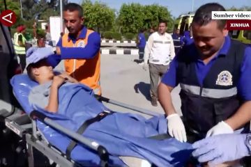 Mesir terima 2.200 lebih warga Palestina yang terluka dari Gaza