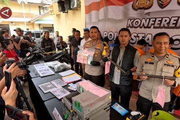 Polresta Bogor Kota ringkus enam pembobol ATM minimarket