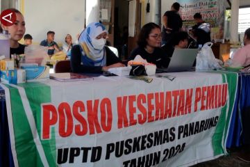 Posko kesehatan pemilu siaga jaga kesehatan panitia