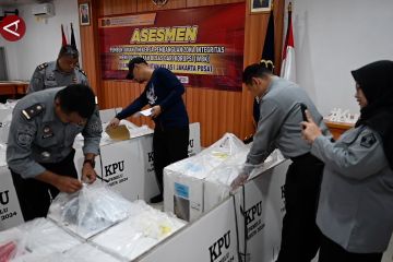 Rutan Salemba terima distribusi logistik Pemilu 2024