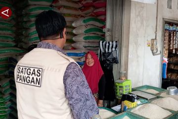 Satgas pangan Polres Temanggung awasi perdagangan beras di pasar