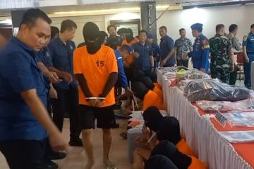 Polda Kalsel ringkus belasan kawanan bajak laut