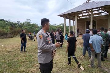 Personel gabungan tinjau kondisi TPS tanpa sinyal di Aceh Utara
