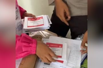 Ketahuan bawa 15 surat suara, Saksi TPS di Halmahera Barat diamankan
