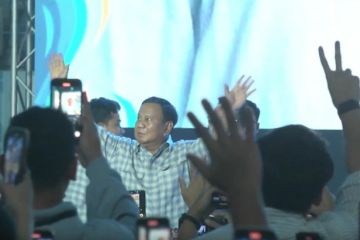Prabowo-Gibran ajak pendukung untuk selalu jaga persatuan