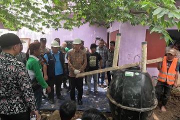 Pasang tangki septik gratis, Pemkot Bogor harap warga stop BABS